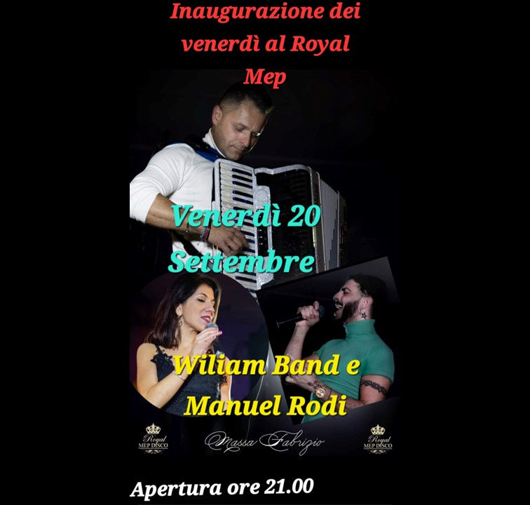 Wiliam Band e Manuel Rodi