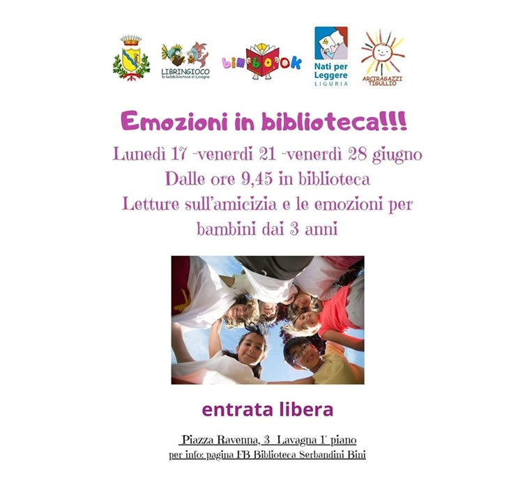 Emozioni in biblioteca!!!