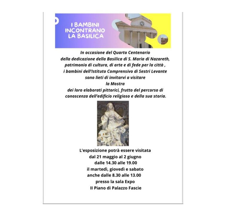 Mostra "I bambini incontrano la Basilica"