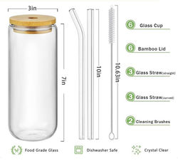 Glass Tumbler 20 oz