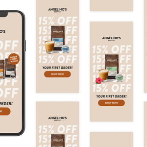 Angelino's Coffee | Reserve Collection Ads