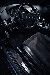 Center console deep cleaned and sanitized 