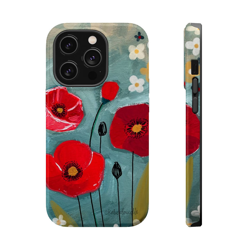 Poppies MagSafe Tough Case