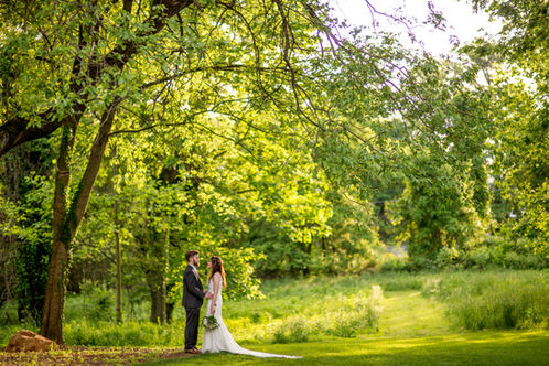 A large property with gardens for lodging and events.  