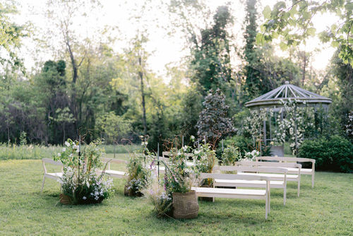 An Historic Estate Garden Wedding Venue in Orange, Virginia