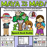Preschool Speechie Plus free resource maya is mad