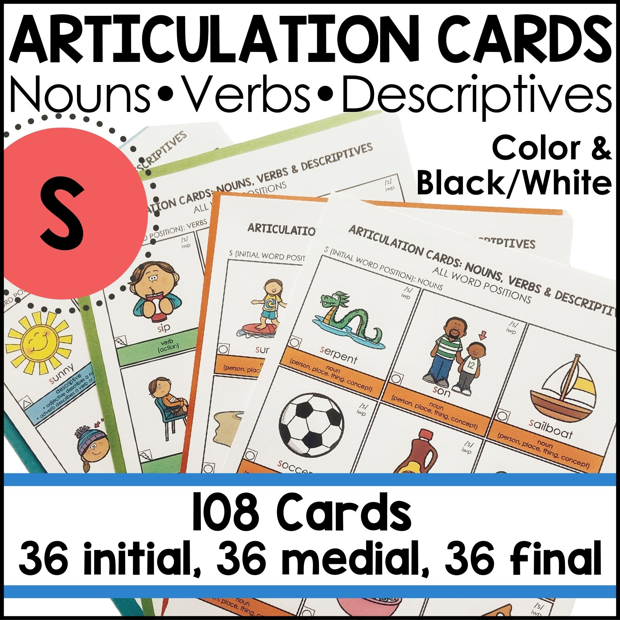 cover image for s articulation cards