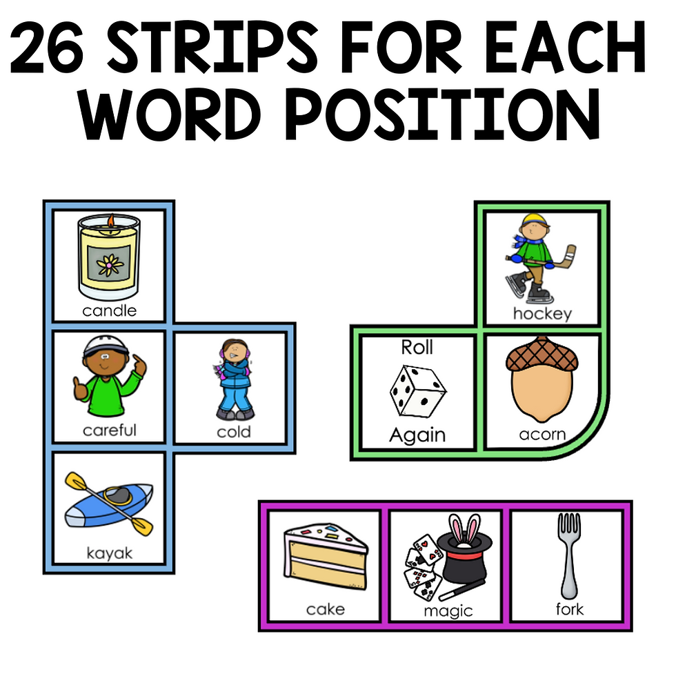 Thumbnail: thumbnail image showing articulation strips for each word position