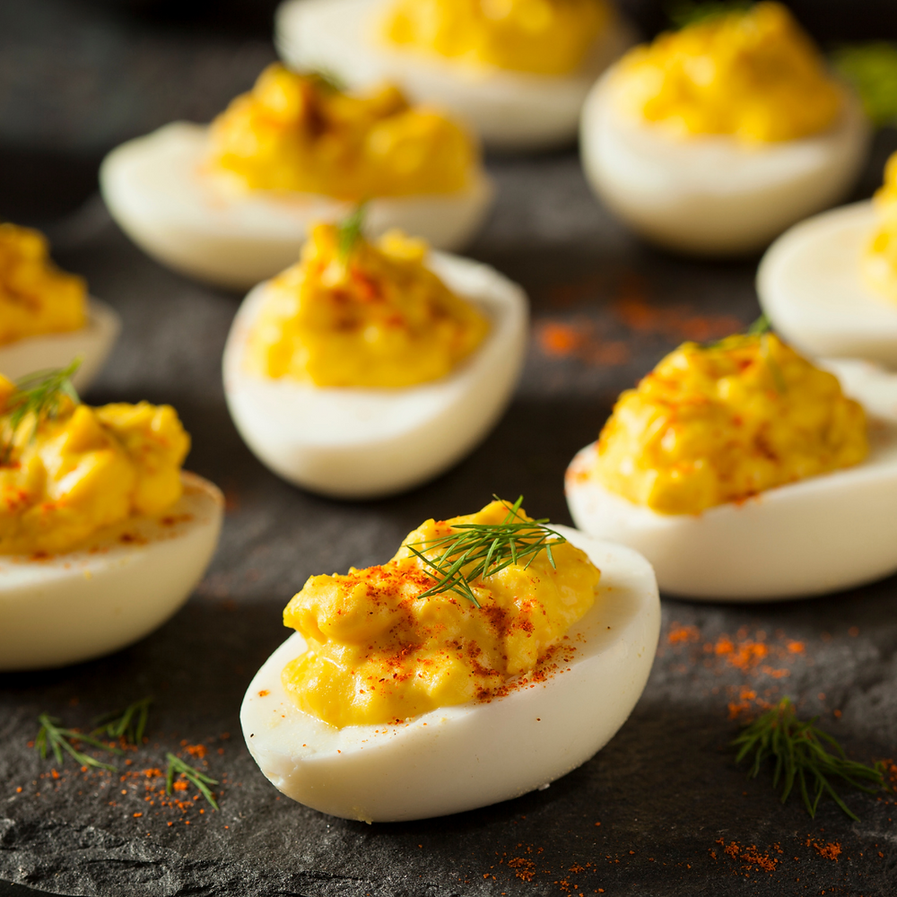 deviled eggs