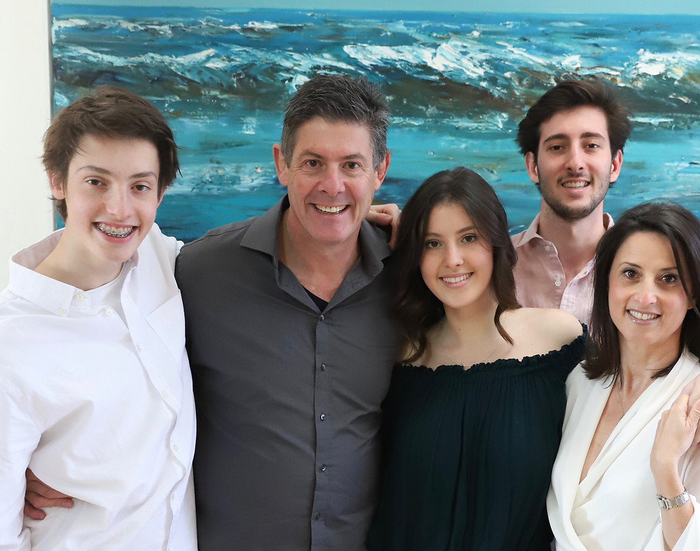 Rikki with her family