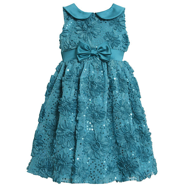 Vestido de Fiesta Azul Turquesa Bonnie Jean