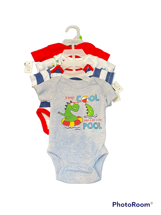 Thumbnail: Chillin' & Grillin' 3-Pack Body Suit