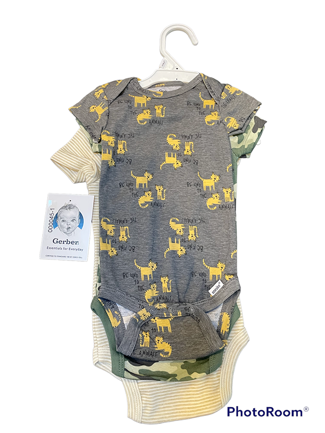 Thumbnail: Happy Tigers 3-Pack Body Suit