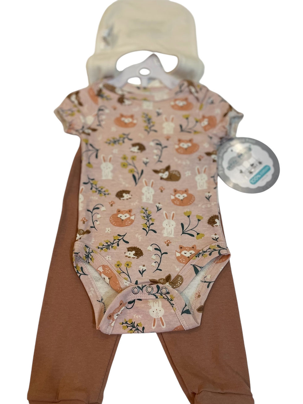 Thumbnail: So Loved bib, Onesie, and Pants Set