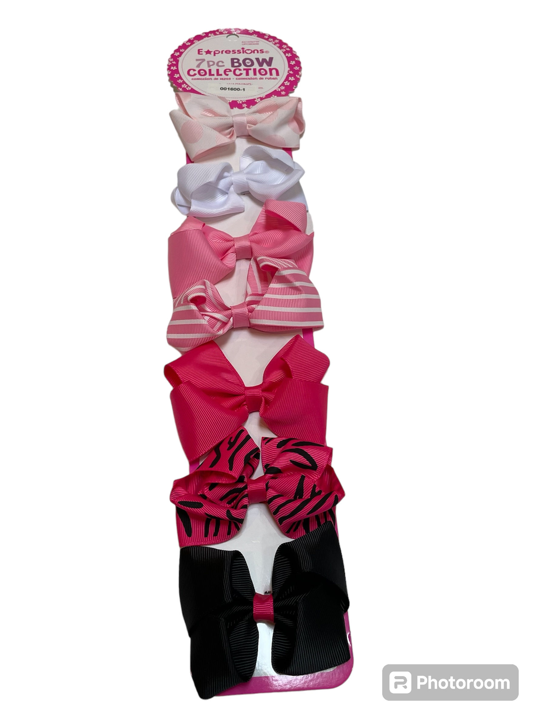 Set of Seven Hair Clips