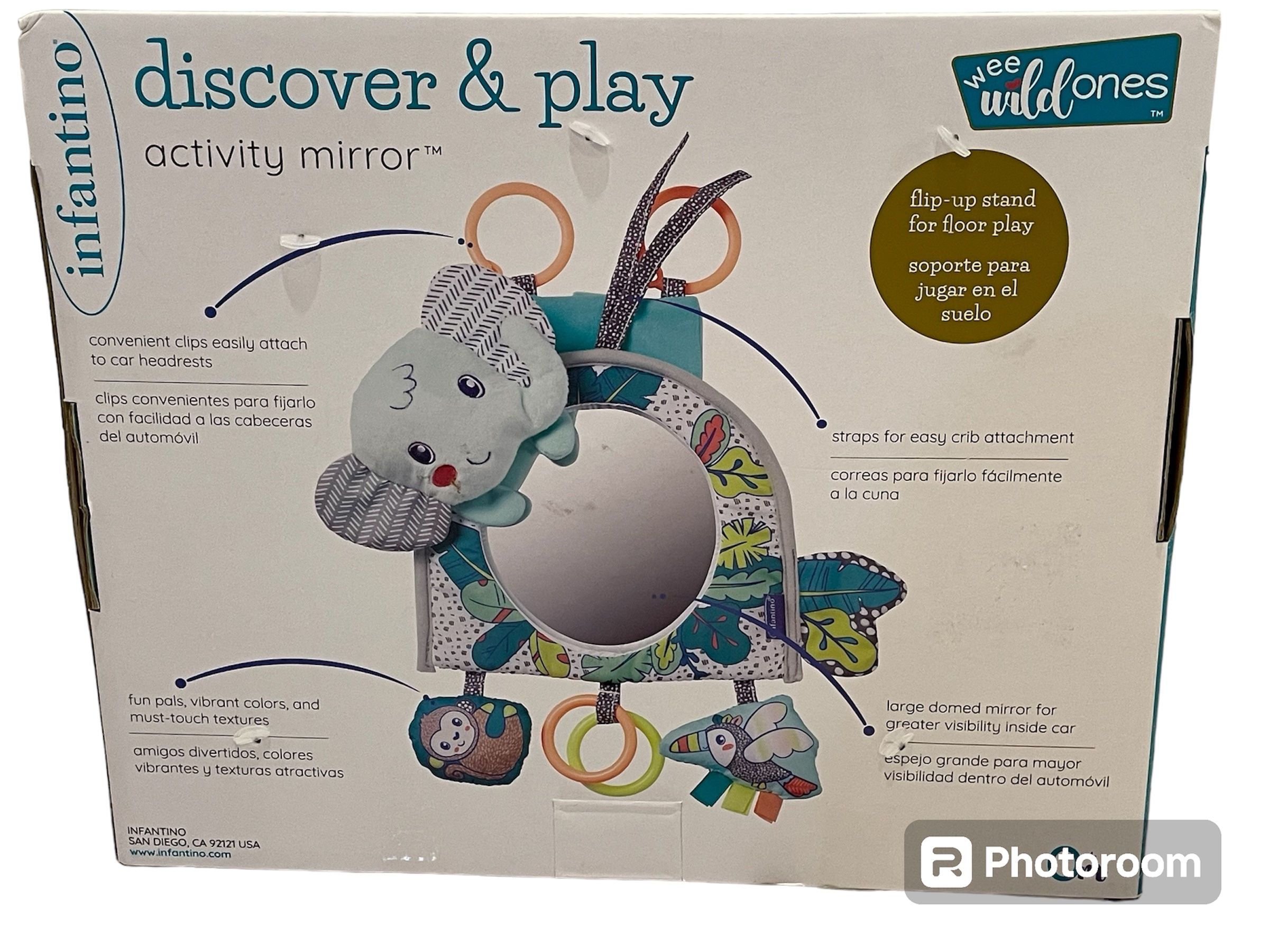 Discover and Play Activity Mirror - Elephant