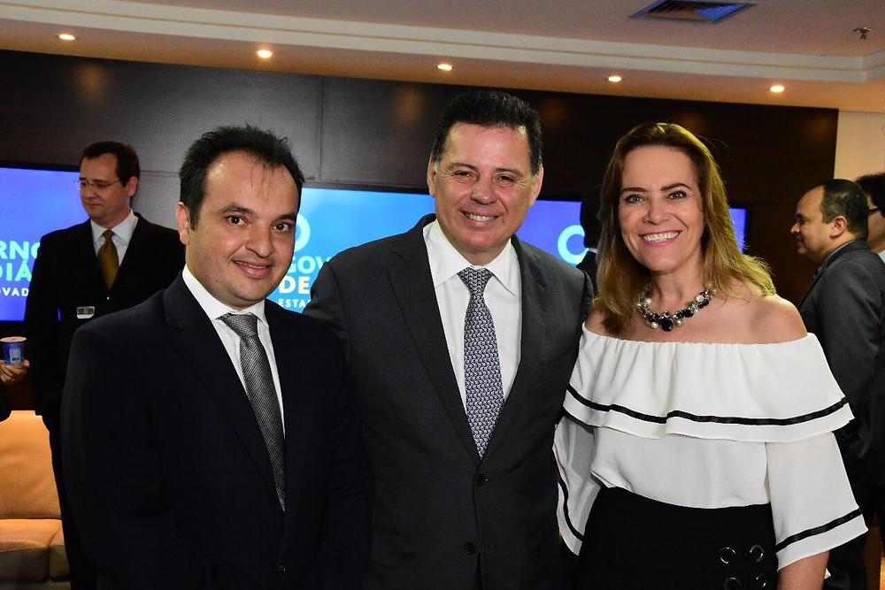 Leda Borges, Pábio Mossoró e Marconi Perillo