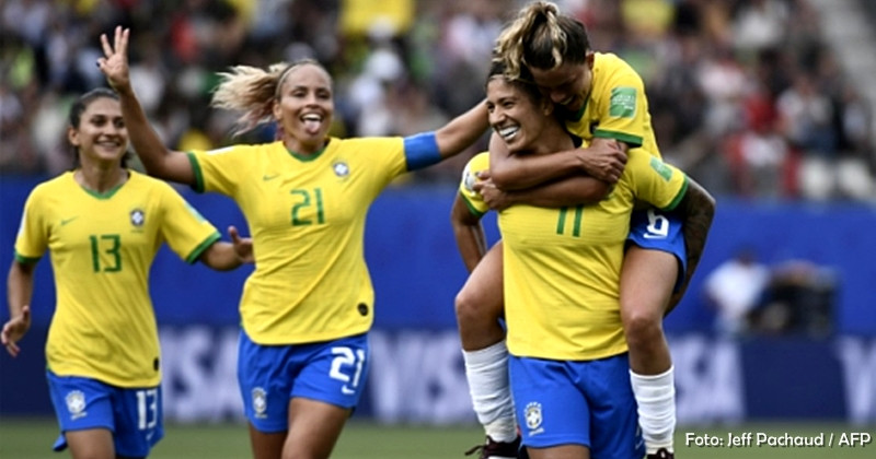Mesmo sem Marta, Brasil vence na estreia da Copa do Mundo de Futebol Feminino