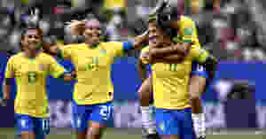 Mesmo sem Marta, Brasil vence na estreia da Copa do Mundo de Futebol Feminino