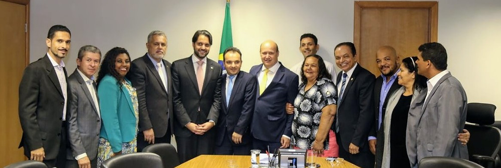 Prefeito e vereadores de Valparaíso vão ao Ministério das Cidades na busca de recursos para a cidade e soluções para o Setor de Chácaras Anhanguera