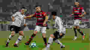 Flamengo e Corinthians empatam e decisão de quem vai à final da Copa do Brasil é adiada