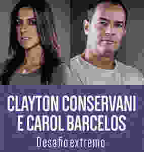 Clayton Conservante e Carol Barcelos em Valparaíso