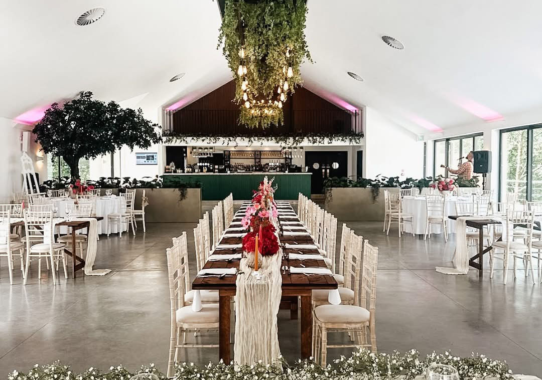 Inside the new lake house at sylen lakes.
