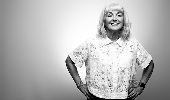 Black and White Image of a Skin Deep Uk Client.