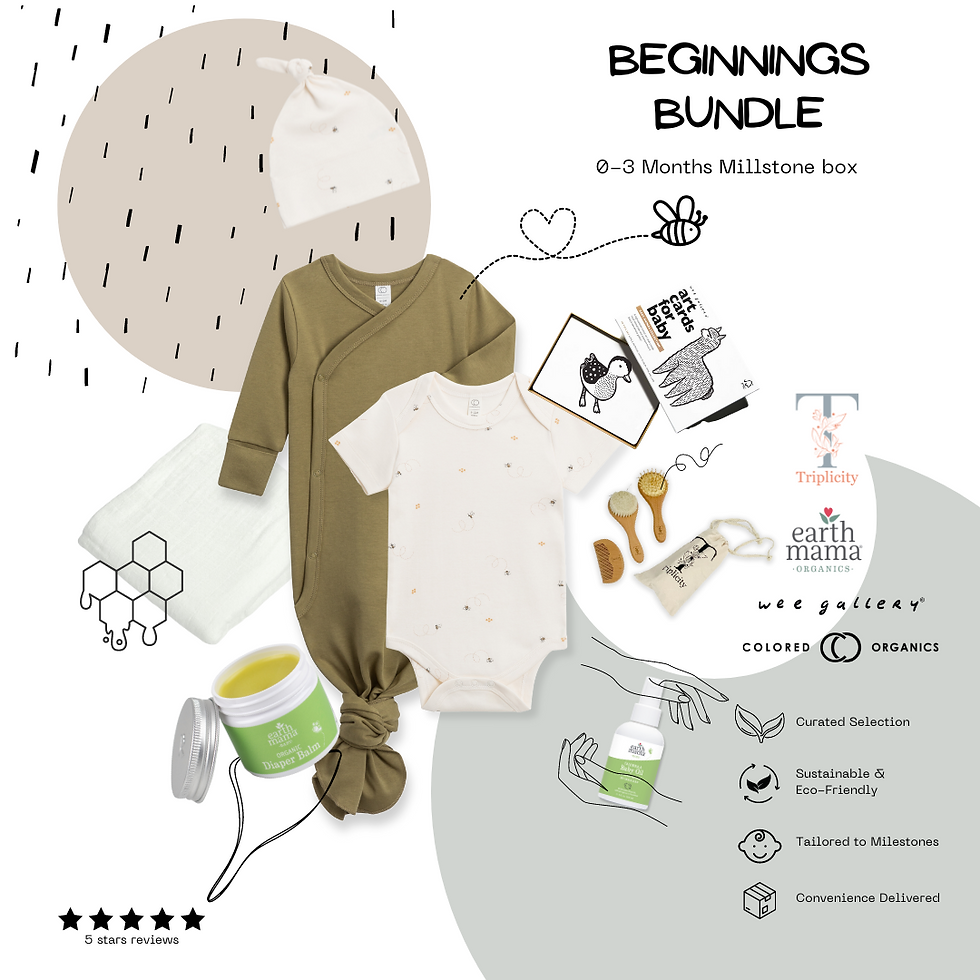 Triplicity Beginnings Bundle (0-3 months)