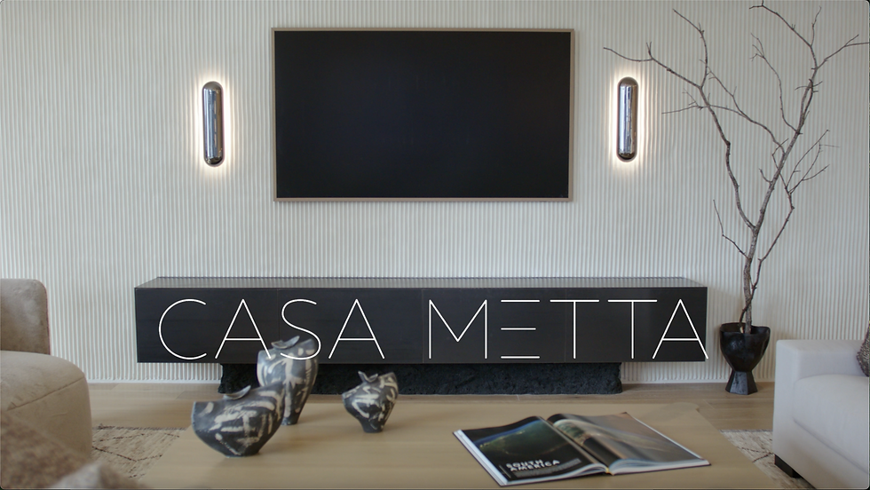 Casa Metta intro title