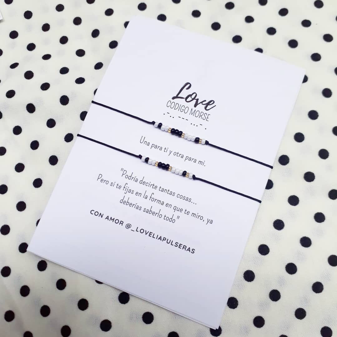 Pulserita Código Morse LOVE