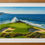 Thumbnail: Pebble Beach – Hole 7 – Limited Edition Giclée Print