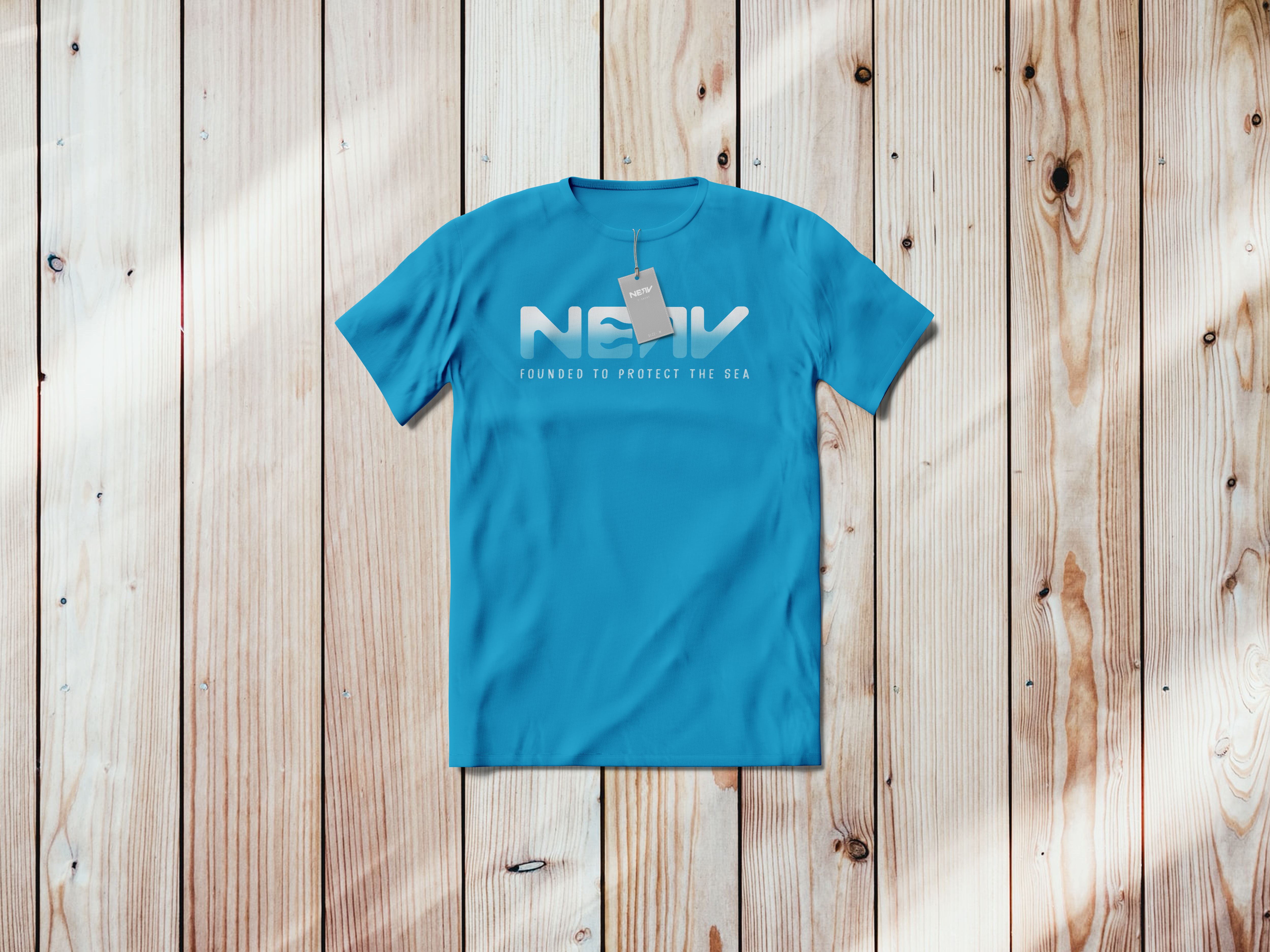 t-shirt unisex light blue