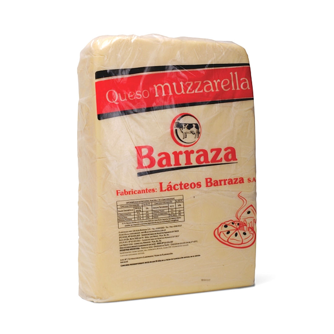 Queso Muzzarella "Barraza" x KG