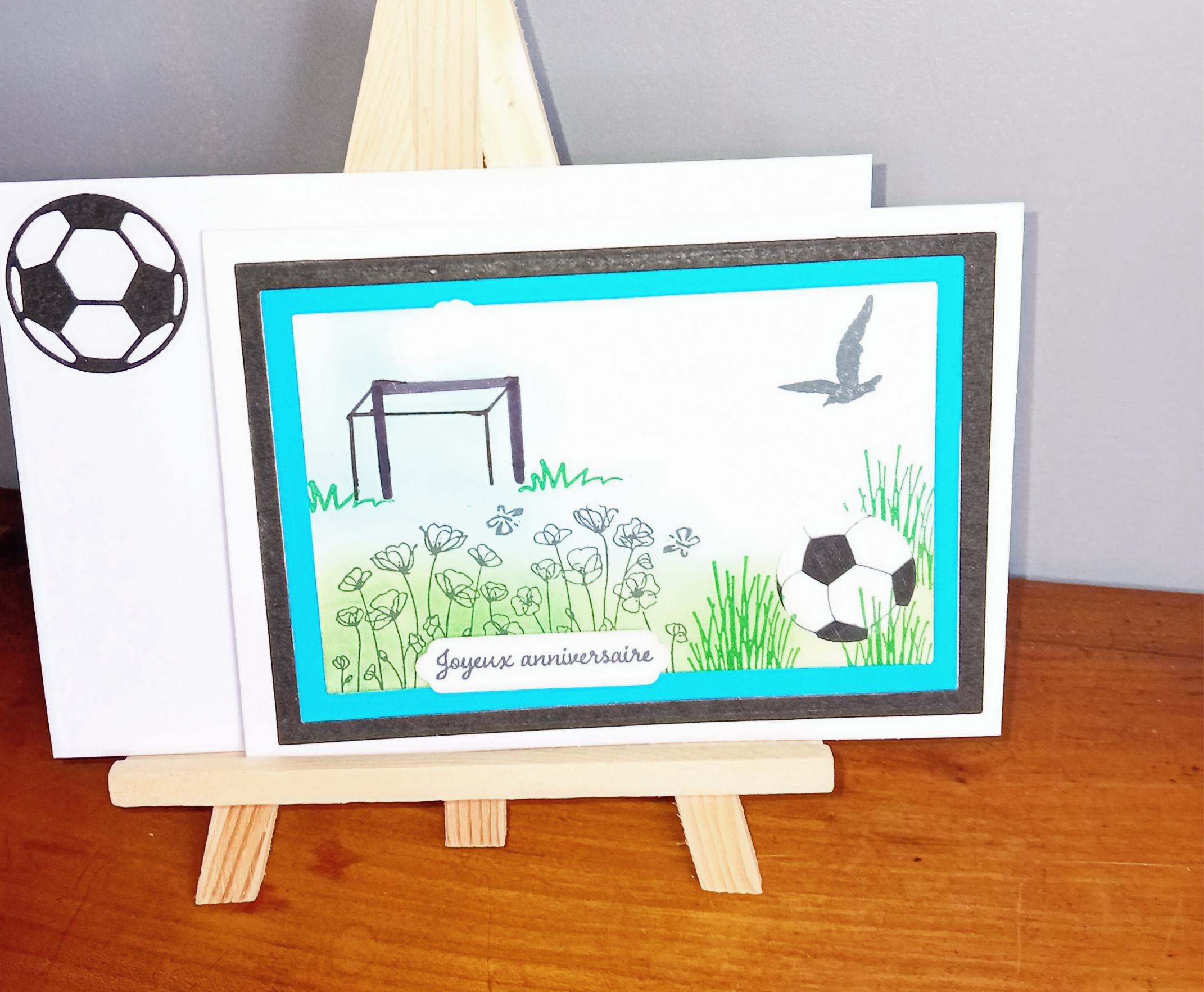 Carte Terrain de Foot vue de face