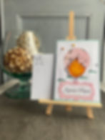 Carte cadeau "Chouette Poulette" et son enveloppe vue de face