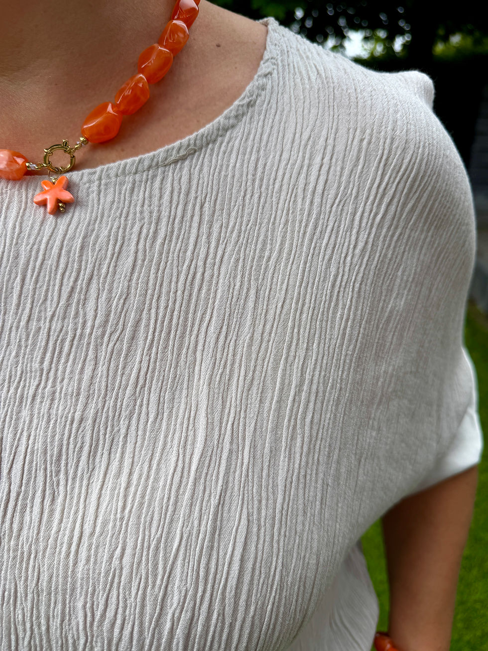Miniaturbild: Shirt Cozy-Crepe Beige