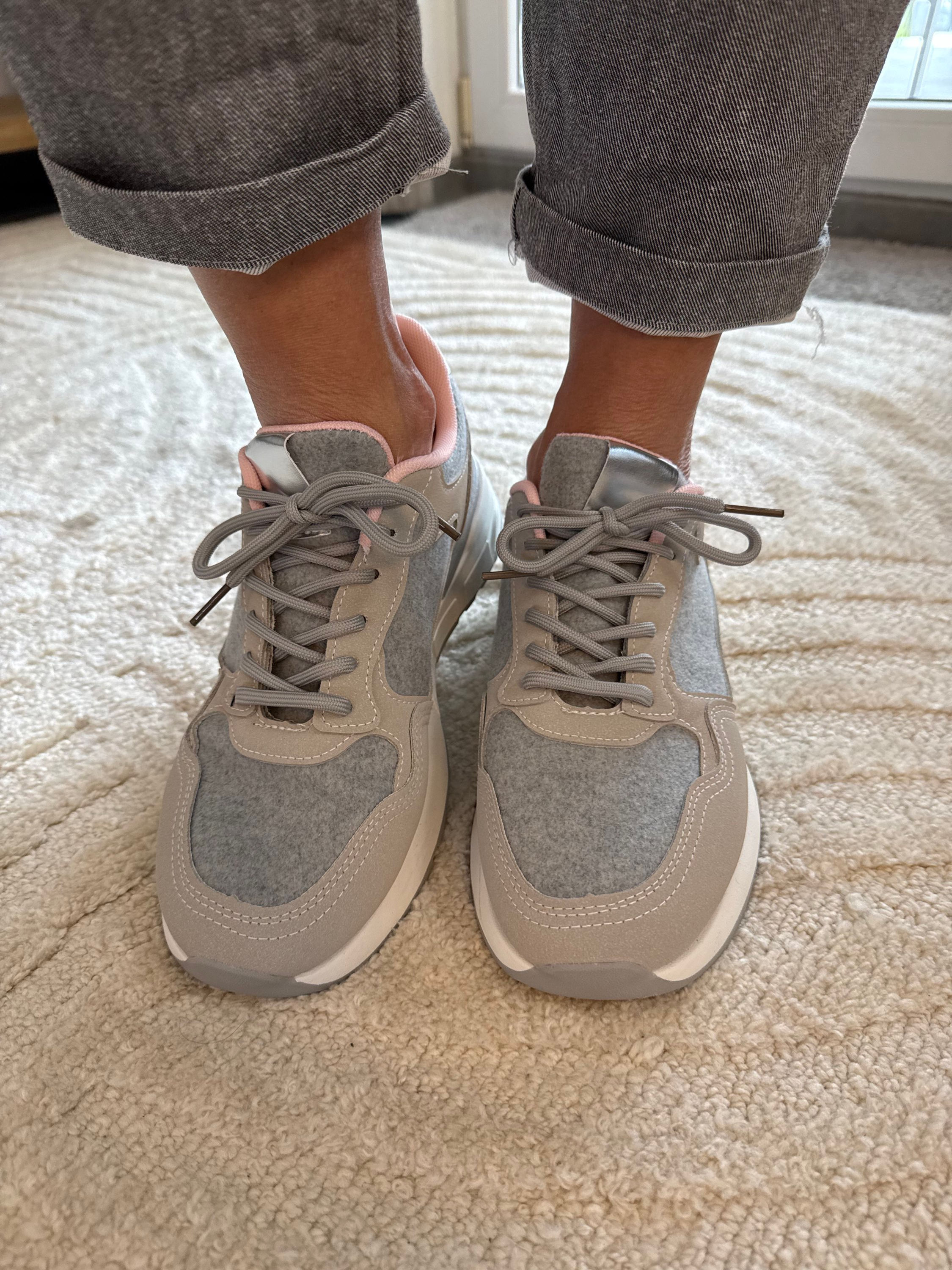 Sneakers Cozy grau