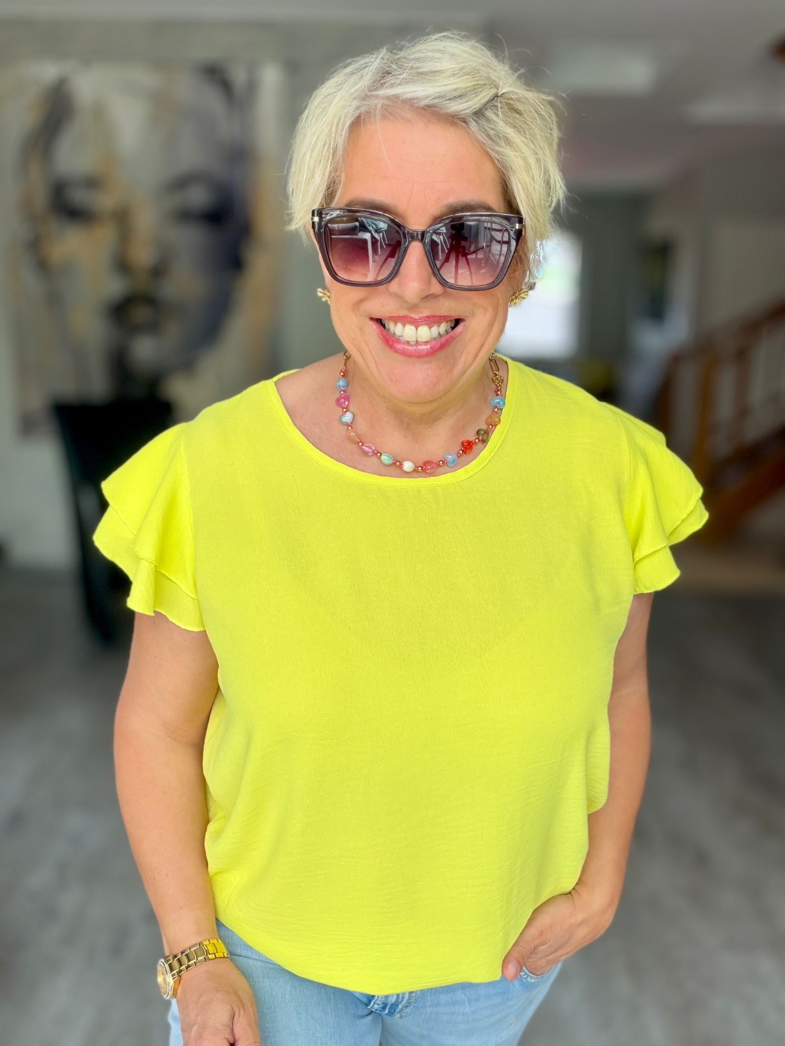 Shirt Lemon Breeze Gelb