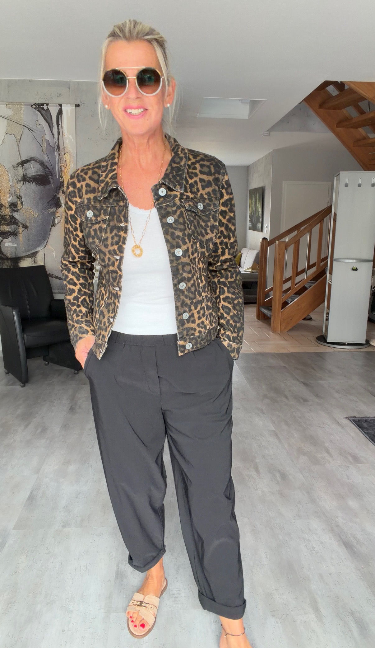 Jeansjacke Wild Chic Leo