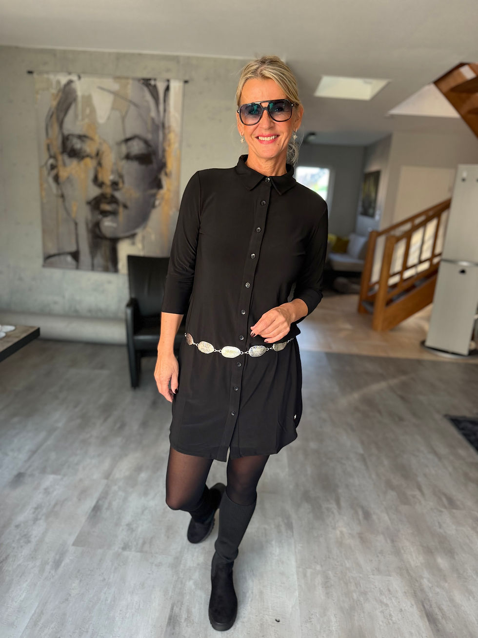 Miniaturbild: Ania Kleid Schwarz