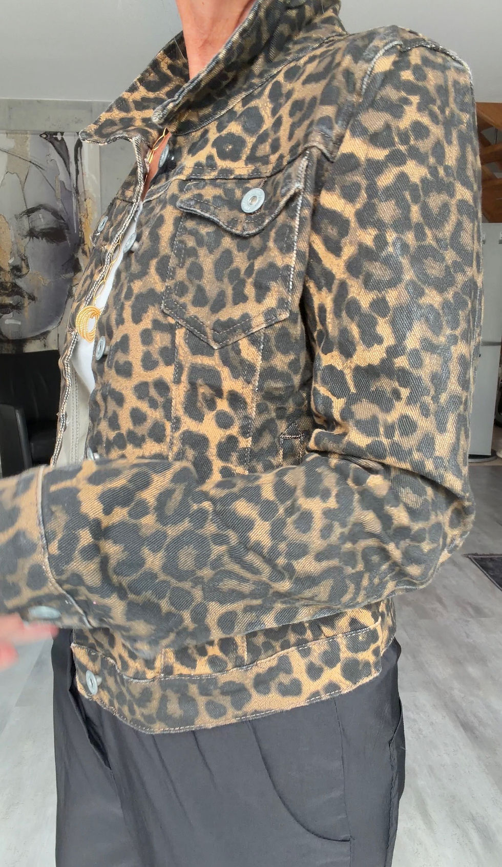 Miniaturbild: Jeansjacke Wild Chic Leo