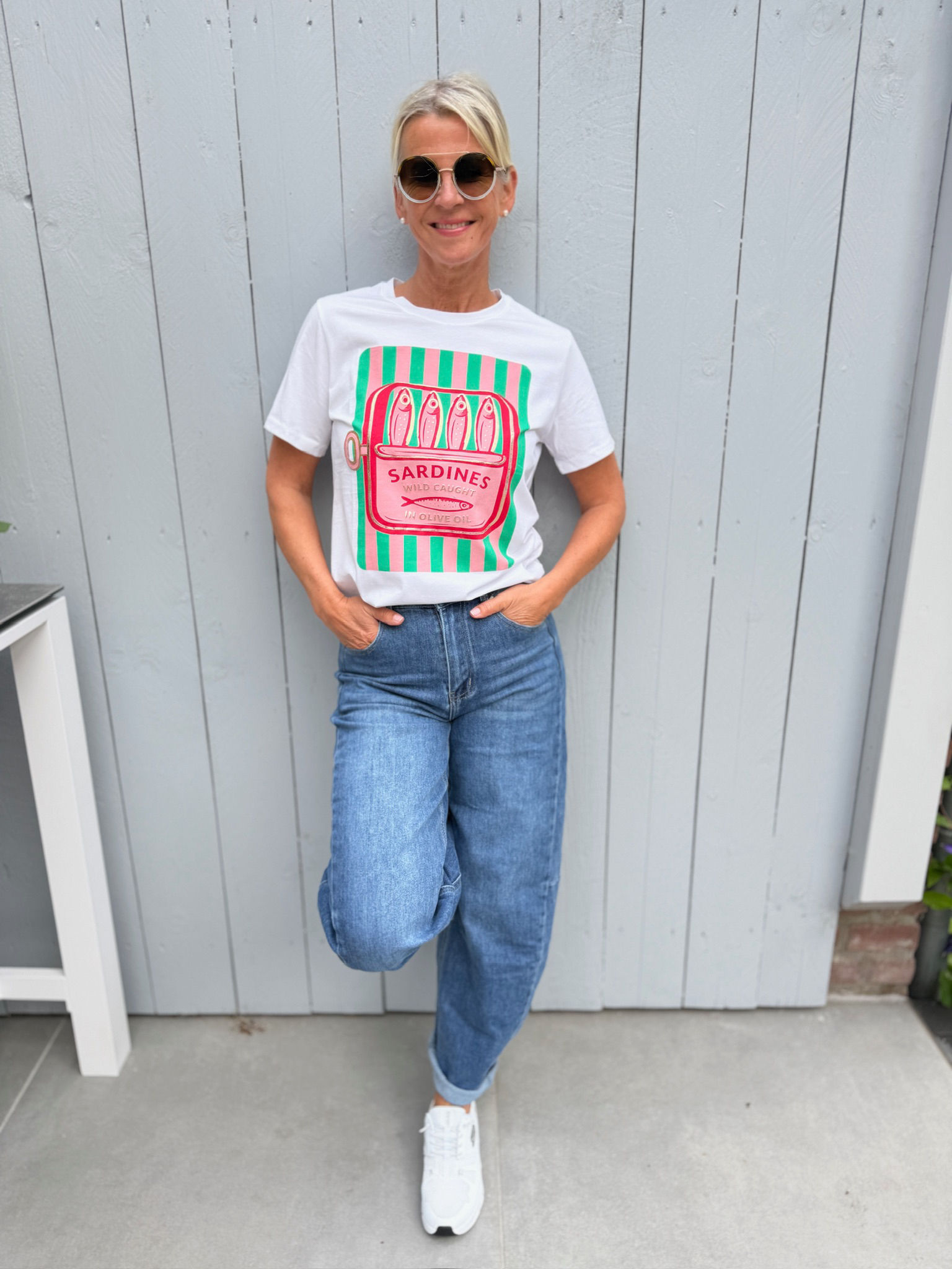 Jeans Blue Barrel Love 5079