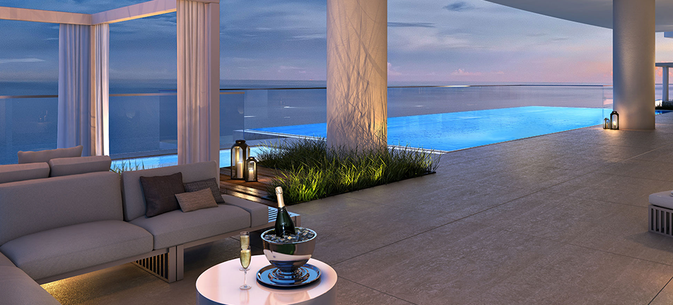 Stunning luxury 'Sea Tower Penthouse' with panoramic sea views close to ...