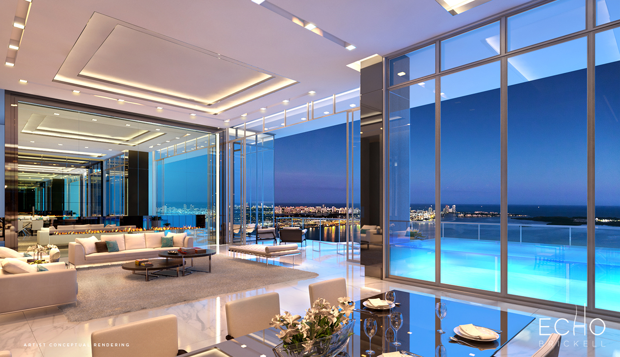 Luxury Penthouses in Miami Beach.