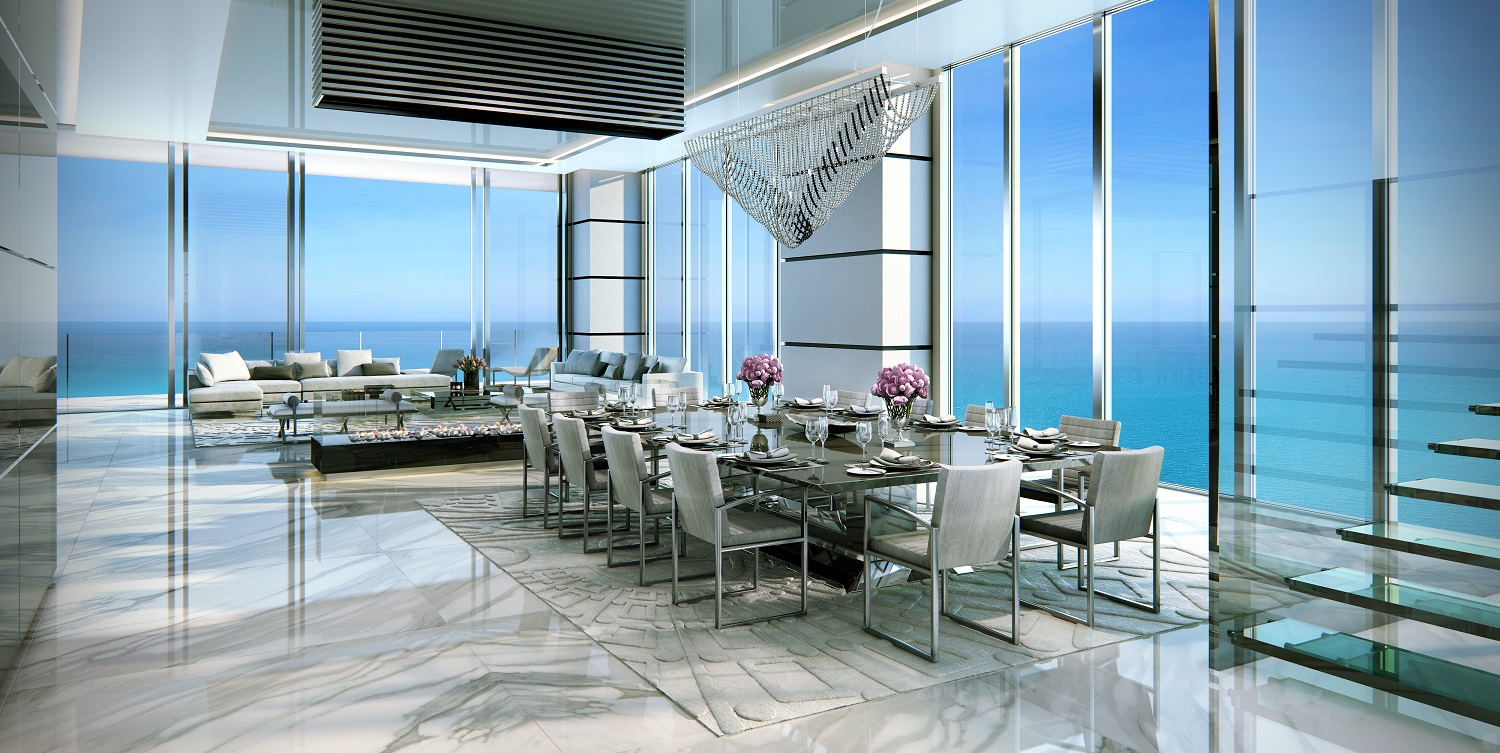 View of Luxury Modern Penthouses for Sale in Roma Norte, Mexico City, Mexico