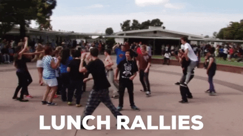 Lunch Rallies GIF