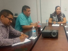 ANTORCHA CAMPESINA SE REÚNE CON TITULAR DEL IVSOP