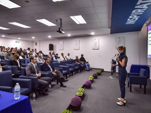 IMPARTE DIRECTORA DEL C5i CONFERENCIA SOBRE SEGURIDAD CIBERNÉTICA A ESTUDIANTES DE LA UPA