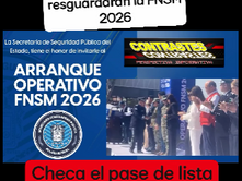 Contrastes - Perspectiva Informativa Compartido con: Público Más de 2 mil 600 elementos, 3 helicópteros, drones, cámaras y tecnología de punta resguardarán la FNSM 2026